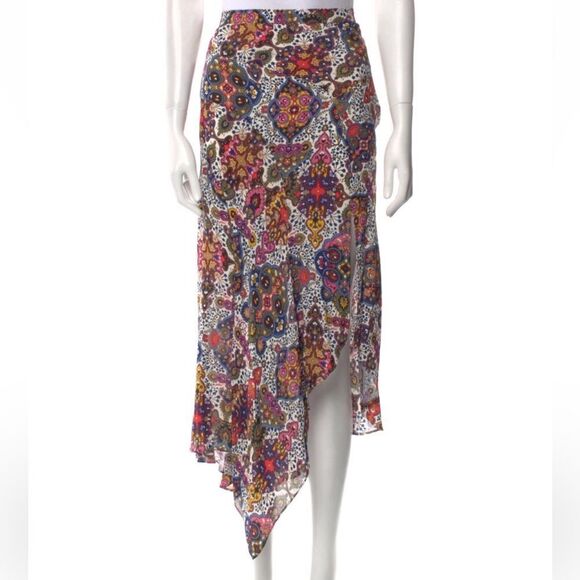 Veronica Beard Printed Skirt